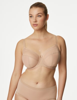 Mesh Wired Extra Support Bra