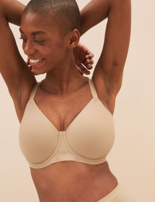 

Womens M&S Collection Flexifit™ Invisible Wired Full-cup Bra F-H - Rose Quartz, Rose Quartz