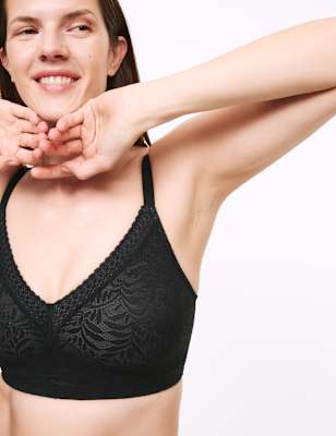 Flexifit™ Lace Non Wired Minimiser Bra C-H