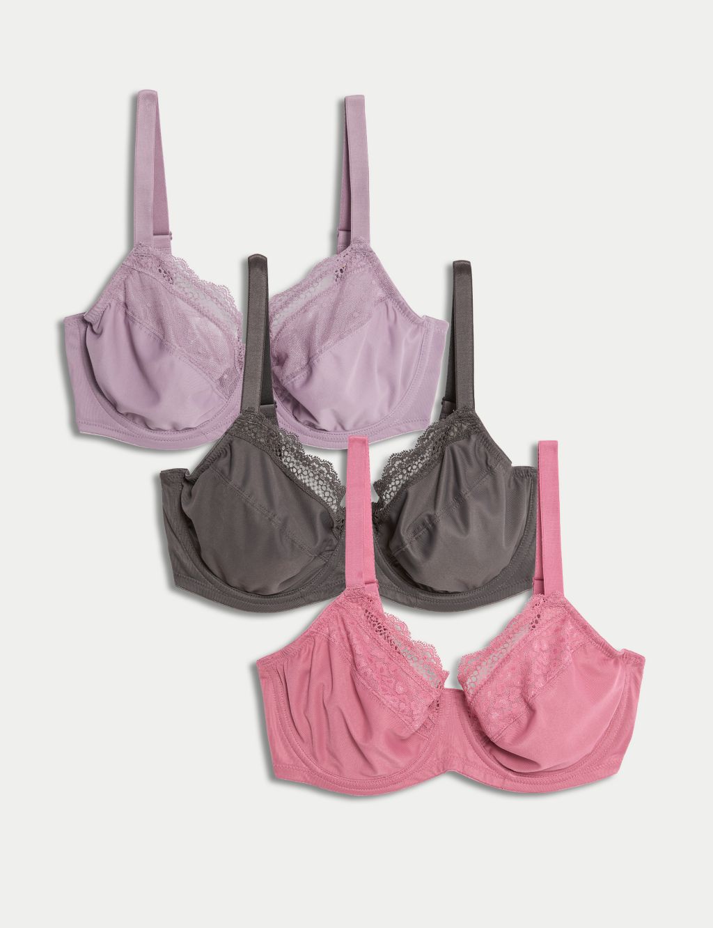32D Bra Bundle x3 bras by MARKS&SPENCER ladies lingerie (736)