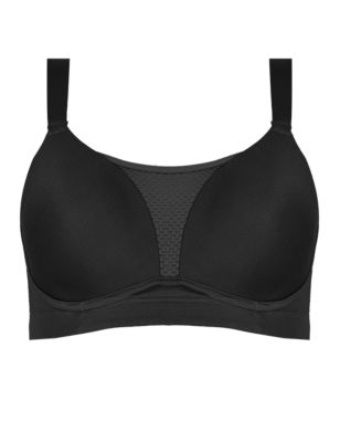 High Impact Work to Gym Non-Wired Sports Bra B-E | M&S Collection | M&S