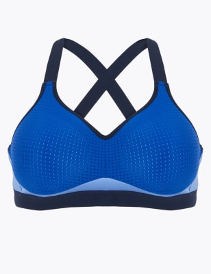 high impact padded sports bra