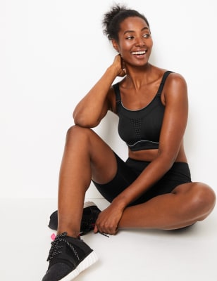 Soutien-gorge de sport non ampliforme impact tr&egrave;s &eacute;lev&eacute;, bonnets B&nbsp;&agrave;&nbsp;I