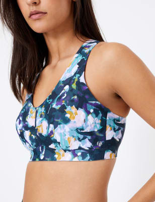 Printed Sports Bra