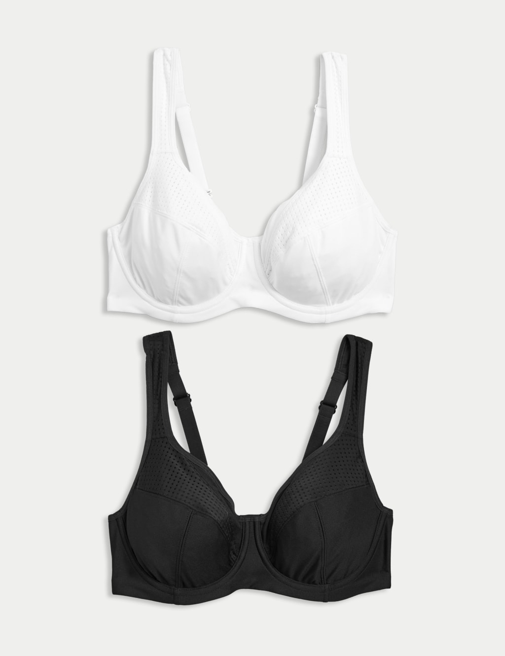 2pk Ultimate Support Sports Bras A-H image 1