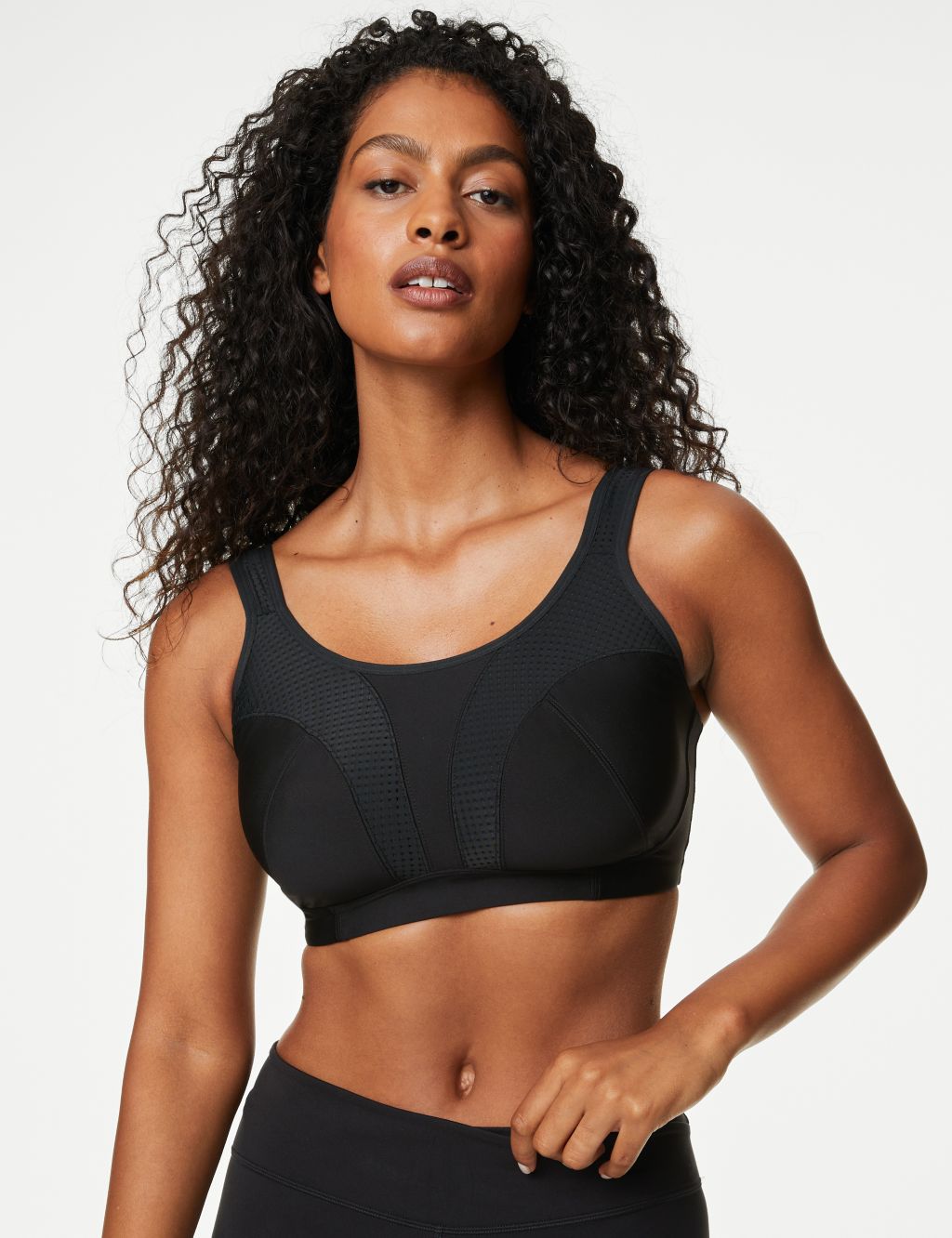 2pk Ultimate Support Non-Wired Sports Bras A-H image 2