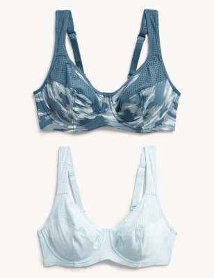 Explore Recycled Polyester Multi-Strap Light Support Sports Bra