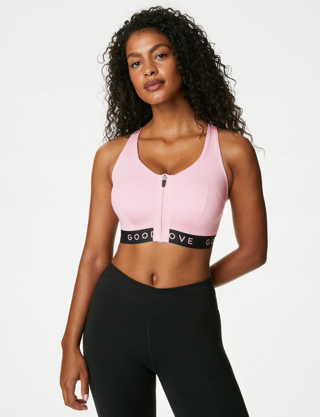 Ultimate Support Non Wired Sports Bra F-H image 1