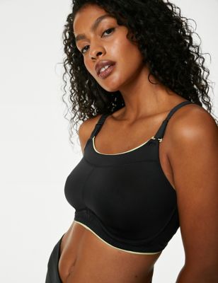 Marks Spencer Sports Bra Extra High Impact Full Cup No Wire M&S 6407