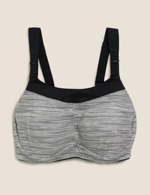 

Womens GOODMOVE Extra High Impact Serious Sports™ Bra F-H - Grey Mix, Grey Mix