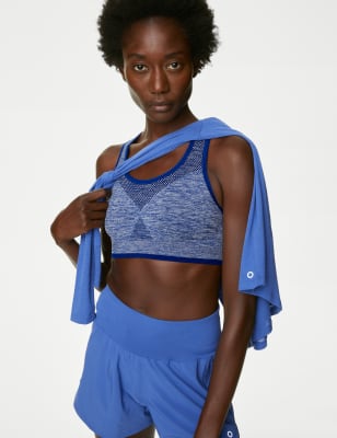 Girls' Reversible Medium Support Sports Bras.