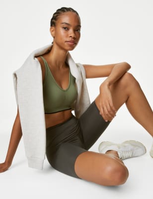 Arena Shopping Park - A sure fire hit for training days, this strappy-back  sports bra from M&S's Goodmove range is perfect for medium-impact exercise.  🏃‍♀️