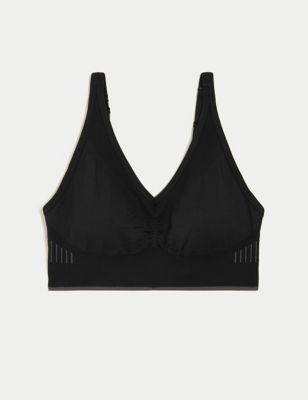 Sleep Bras by M&S, Bras and bedtime are BFFs when you wear the FlexiFit™  Sleep Bra that brings you full support without the wires! Product Code:  T33/7161 #MandS #SleepBra