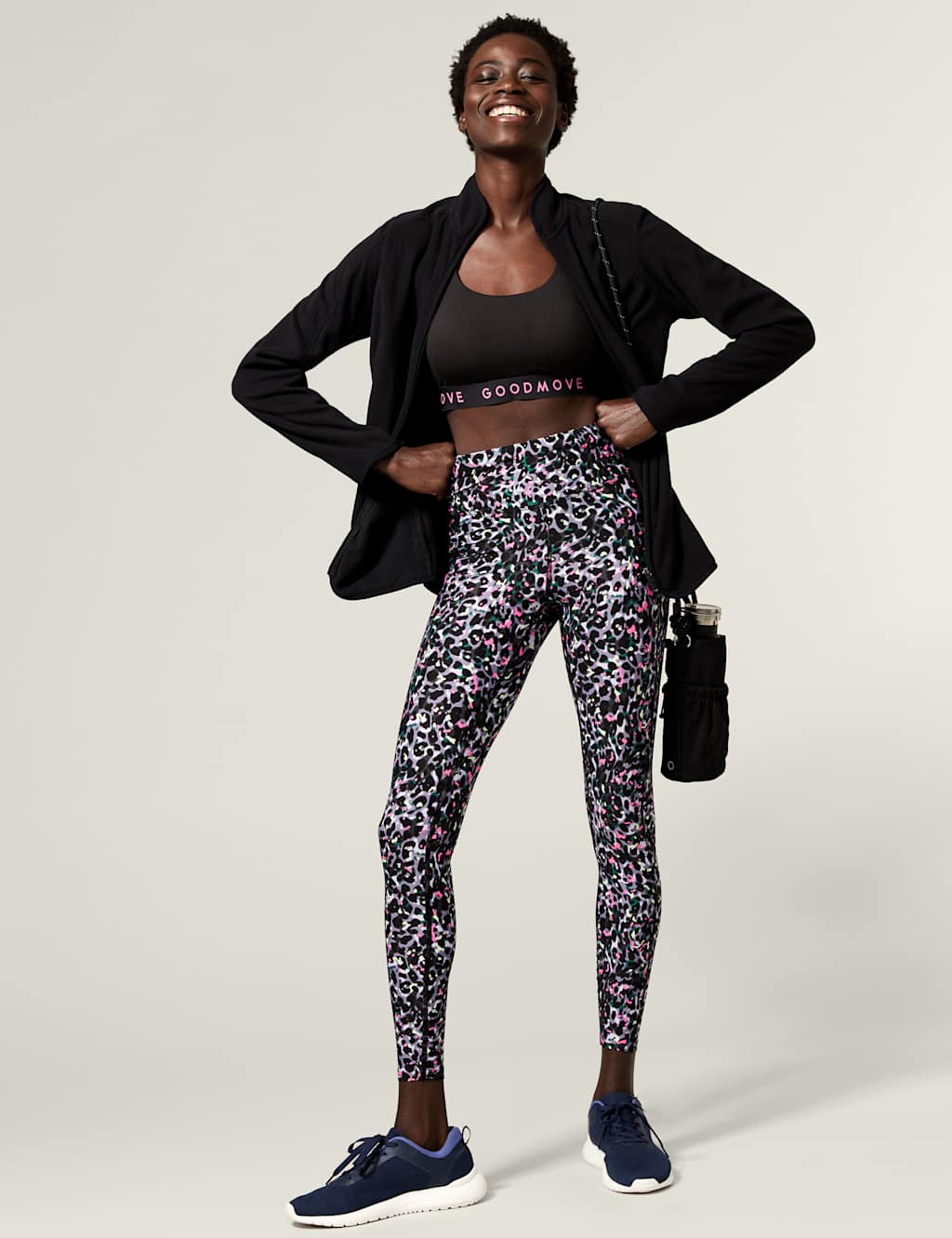 Medium Support Non Wired Crop Top A-E image 2