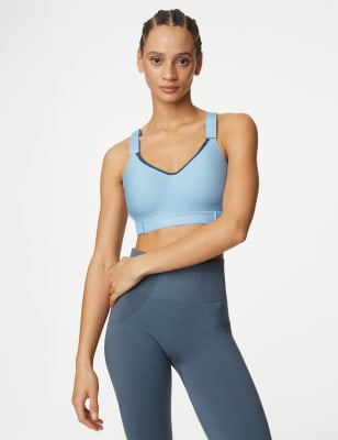 

Womens Goodmove Bügelloser Sport-BH für ultimativen Halt (A-E) - Powder Blue, Powder Blue