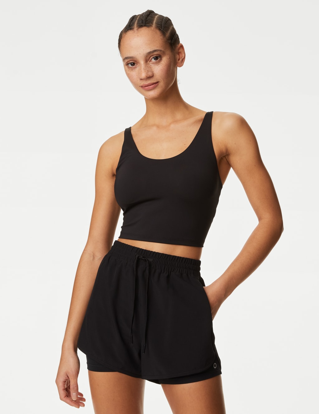 Medium Support Non Wired Sports Bra A-E image 3