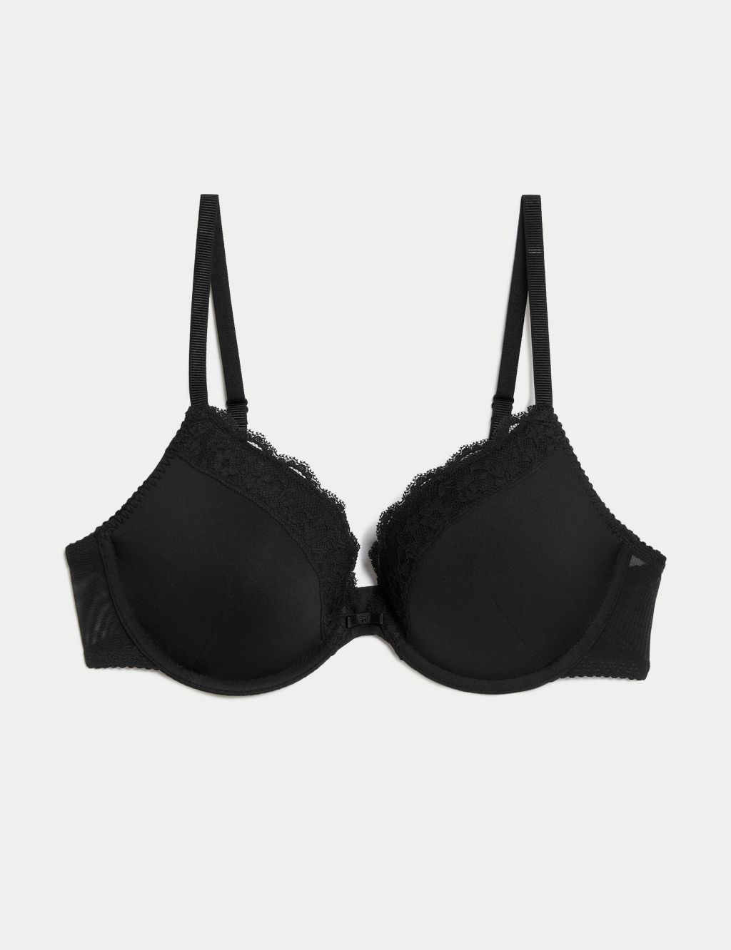 Lace Wired Push-Up Bra A-E image 2
