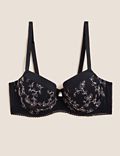 Archive Embroidery Wired Push-Up Balcony Bra A-E