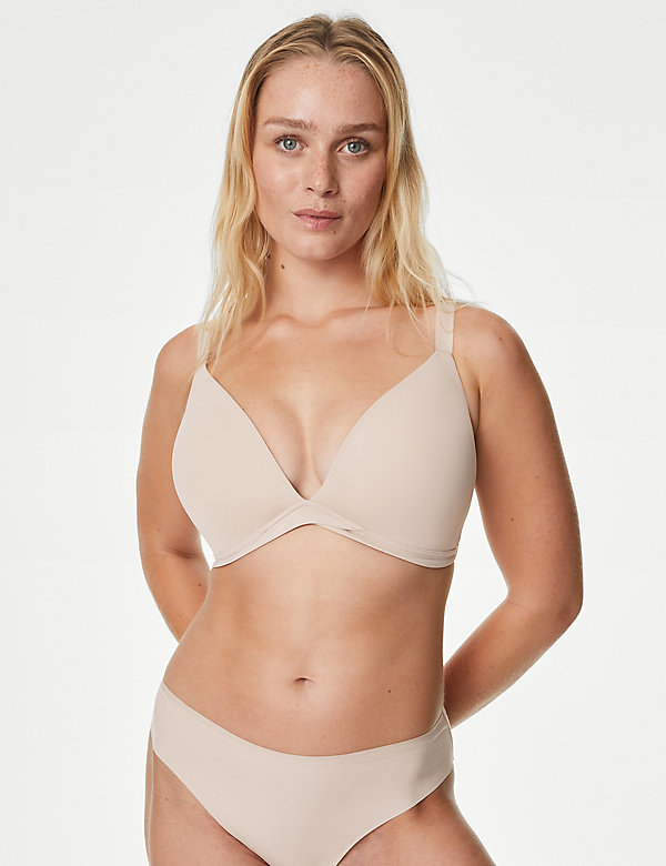 Non Wired Push-Up Bralette A-D - HK