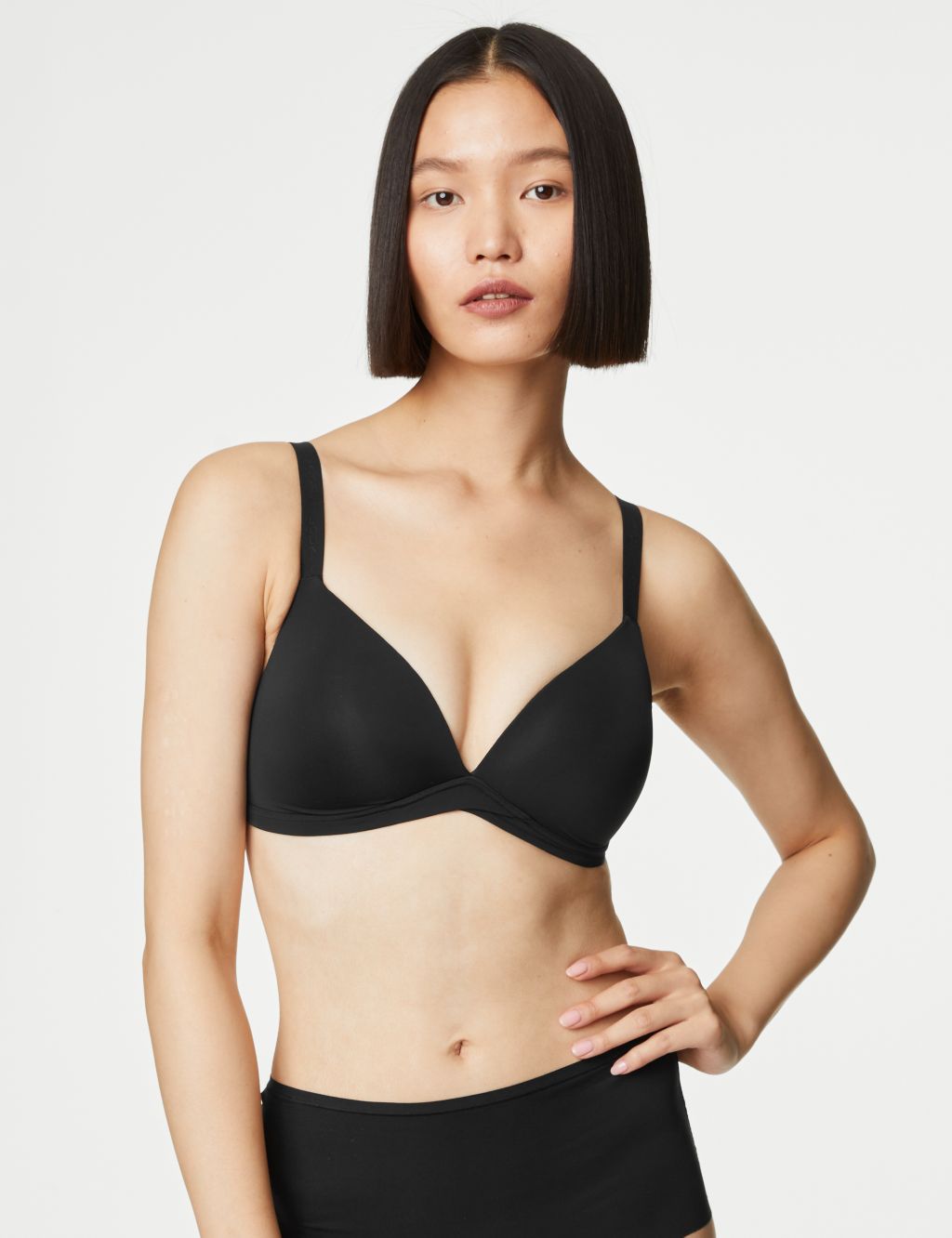 Non Wired Push-Up Bralette A-D image 2
