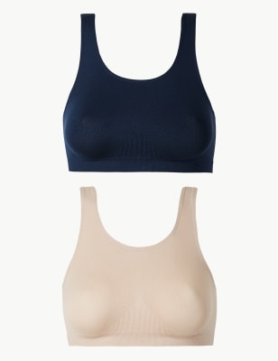 Lot de 2&nbsp;brassi&egrave;res non ampliformes &agrave; bonnets embo&icirc;tants