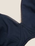 3pk Cotton Non Wired Full Cup Bras A-E