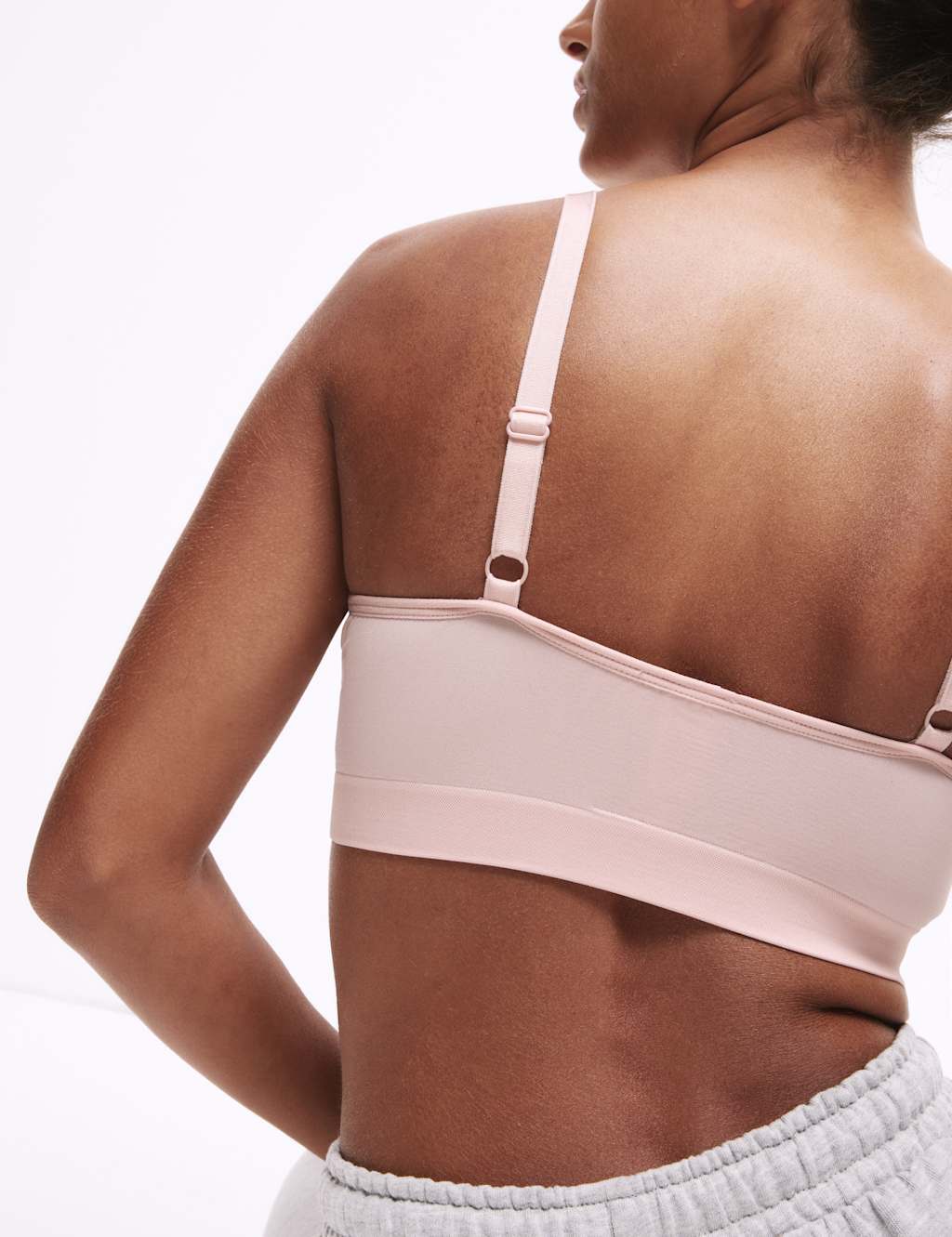 3pk Seamless Non Wired Bralettes image 4