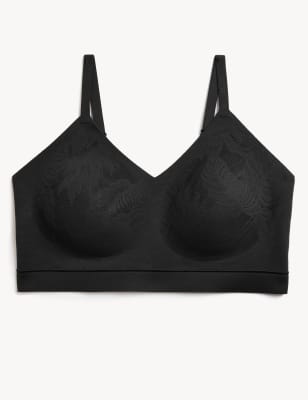 

Womens BODY Flexifit™ Lace Non Wired Crop Top A-E - Black, Black