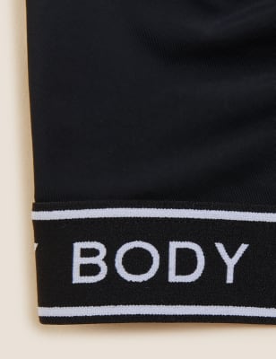 

BODY Top corto sin aros Flexifit™Womens - Black, Black