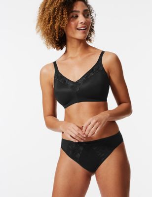 Olivia Embroidered Non-Padded Full Cup Bra B-E