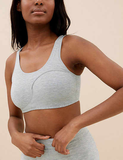 Marks & Spencer Women Clothing Underwear Bras Wireless Bras Flexifit™ Non Wired Sleep Bra 