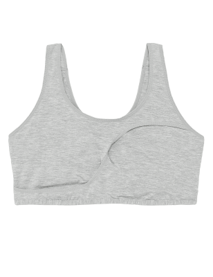 

Womens M&S Collection Flexifit™ Non Wired Sleep Bra - Grey Marl, Grey Marl