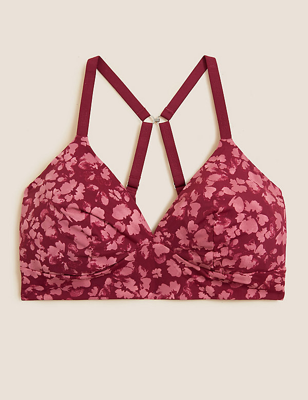 Floral Flexifit™ Non Wired Bralette A-E - AT