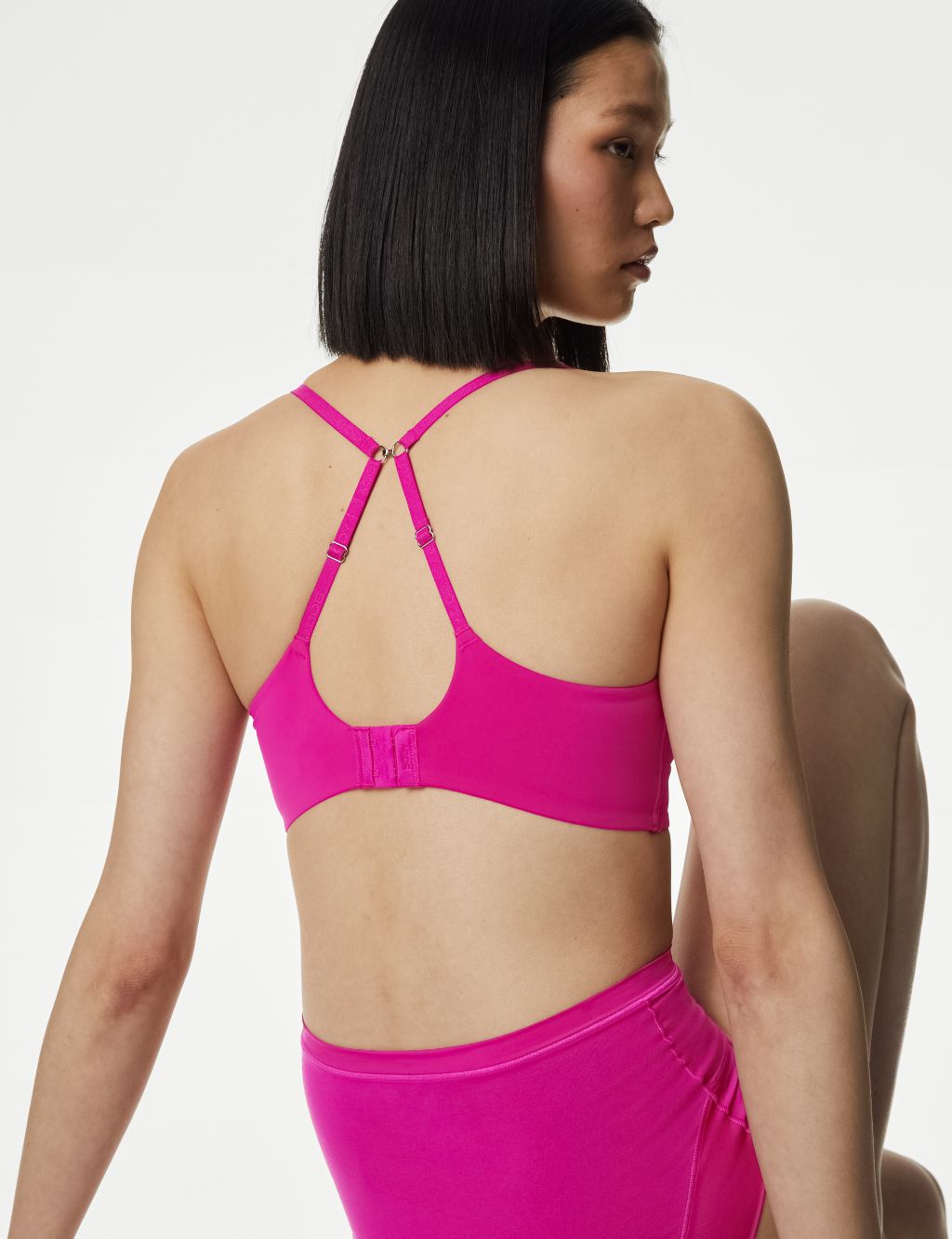 M&S FLEXIFIT with 360 stretch Lounger FULL CUP Non Wired Bra