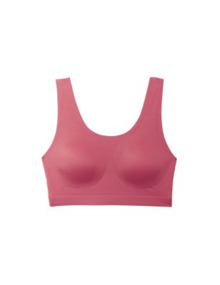 Womens BODY Flexifit™ Non Wired Crop Top - Raspberry