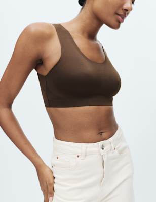 

Womens Body by M&S Flexifit™ Non Wired Crop Top - Rich Quartz, Rich Quartz