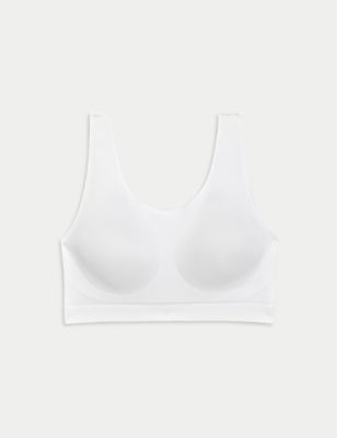 M&S Collection 3pk Seamless Non Wired Bralettes - ShopStyle Bras