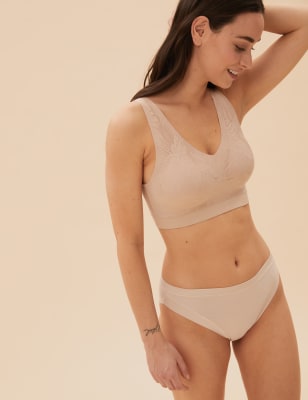 

Womens BODY Flexifit™-Bustier ohne Bügel mit Spitze - Rose Quartz, Rose Quartz