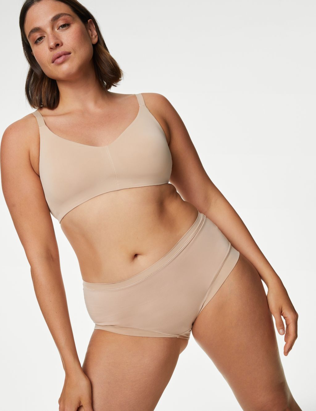 Non-Wired Neutral Lingerie