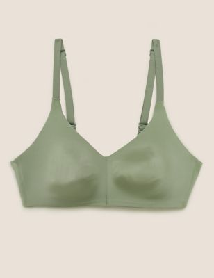 M&S BODY NON WIRED, SMOOTHING FULL CUP Bra with FLEXIFIT In ONYX