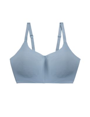 Body Womens Flexifit™ Non Wired Full Cup Bra A-E - 32A - Grey Blue, Grey Blue,Rose Quartz,Black,White,Raspberry