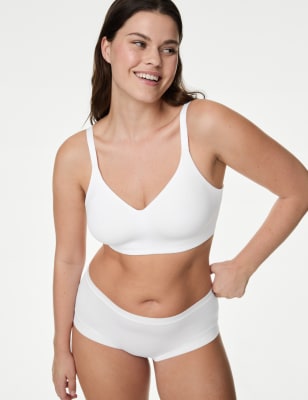 Marks And Spencer Womens Body Flexifit Non Wired Full Cup Bra A-E - White, White