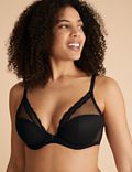 2pk Harvest Embroidery High Apex Plunge Bras A-E