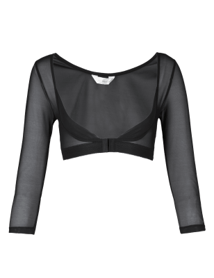 Light Control Flatter Me™ Mesh Armwear Crop Top | M&S Collection | M&S