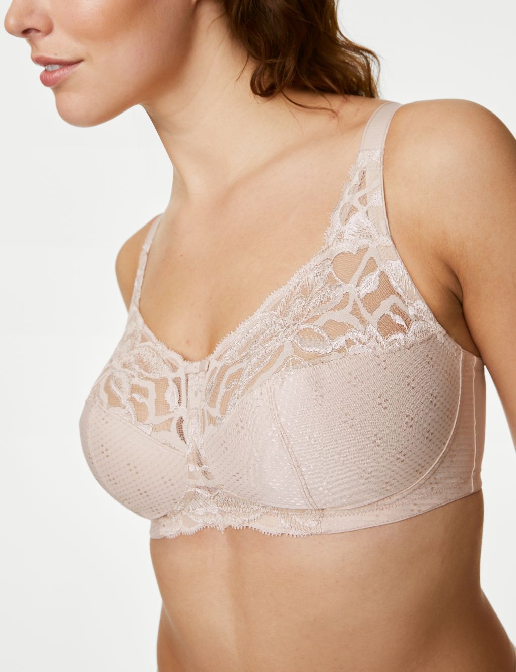 Total Support Wildblooms Non-Wired Bra B-H image 3