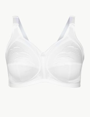 Total Support Embroidered Full Cup Bra B G