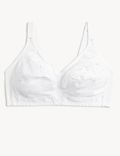 Total Support Embroidered Full Cup Bra B-H