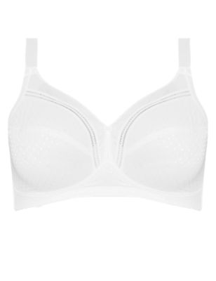 Total Support Spotted Non-Wired Full Cup Bra B-G | M&S Collection | M&S