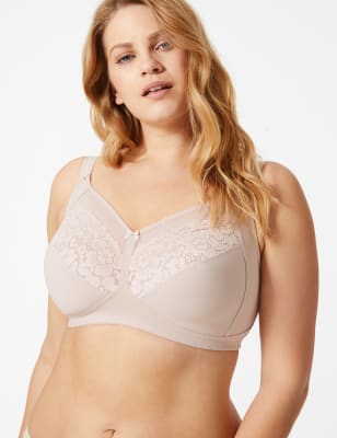 Total Support Non Padded Full Cup Bra 2 Pack