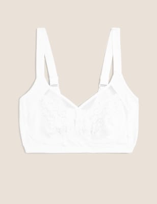 Cotton & Lace Total Support Full Cup Bra B-G